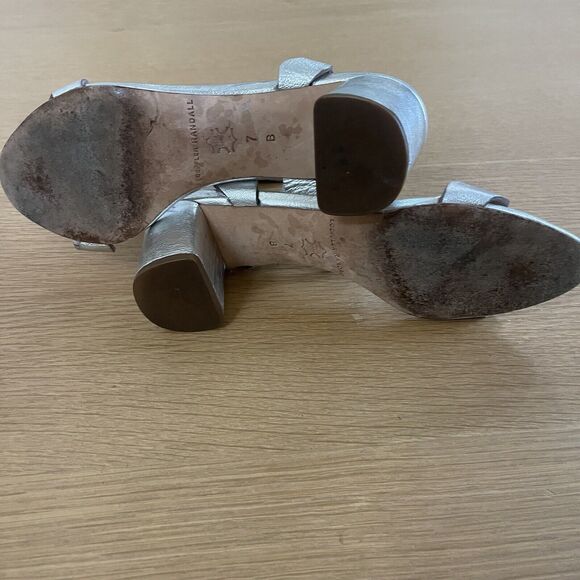 Women's Loeffler Randall Emi Scalloped Block Heel Dress Sandal - Picture 8 of 11